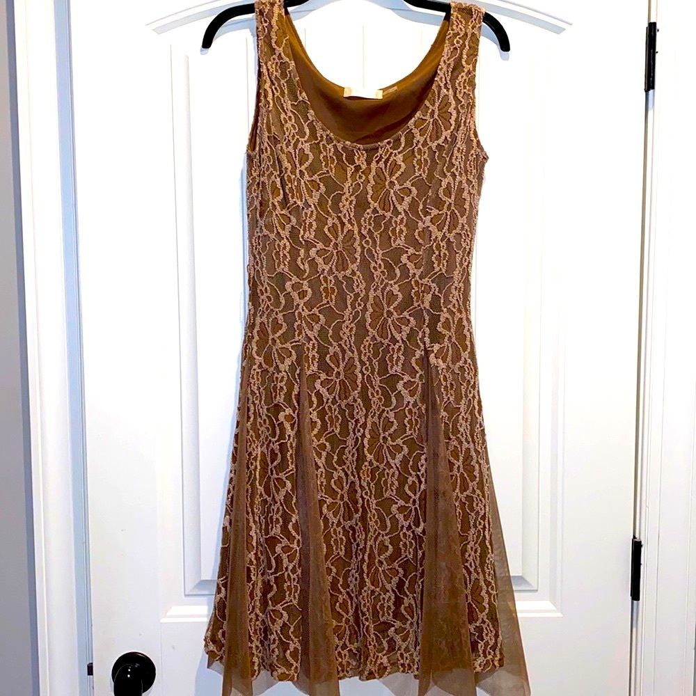 Floral knee length dress